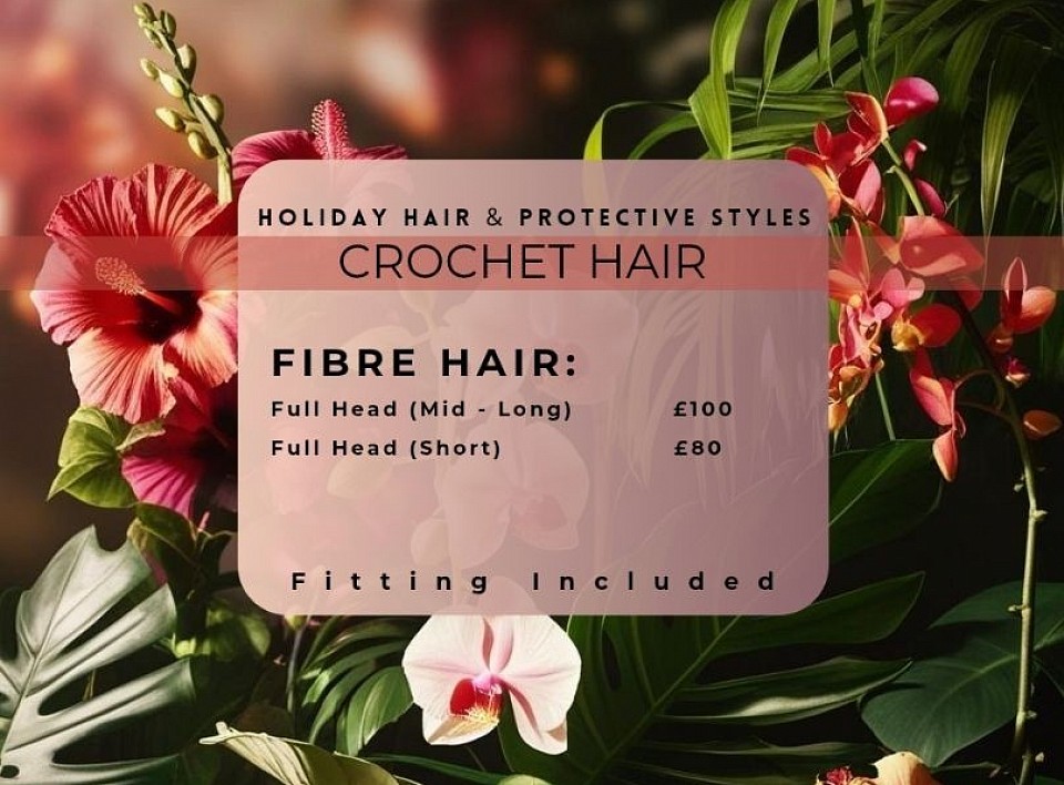 Holiday Hair & Protective Styles (Crochet Hair & Wefts)