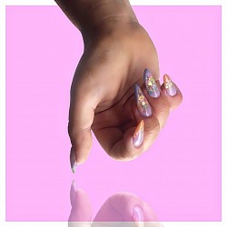 Press On Nails While You Process at Goddess Hair Tribe Bangor County Down