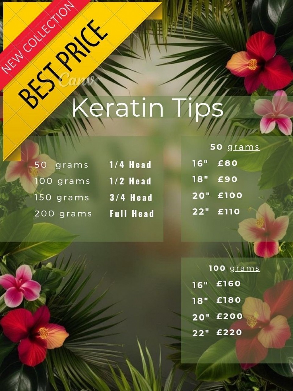 Micro Keratin Capsule Hair Extensions