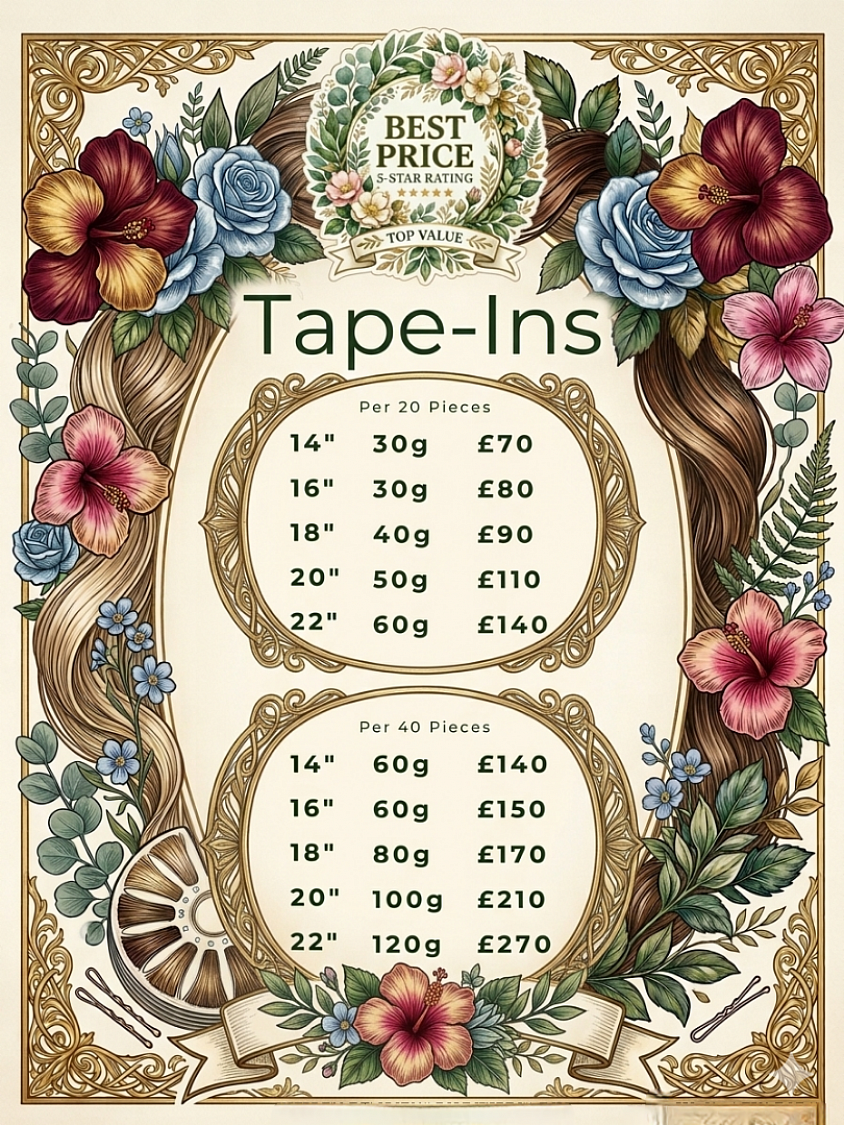 Tape In Hair Extensions Bangor