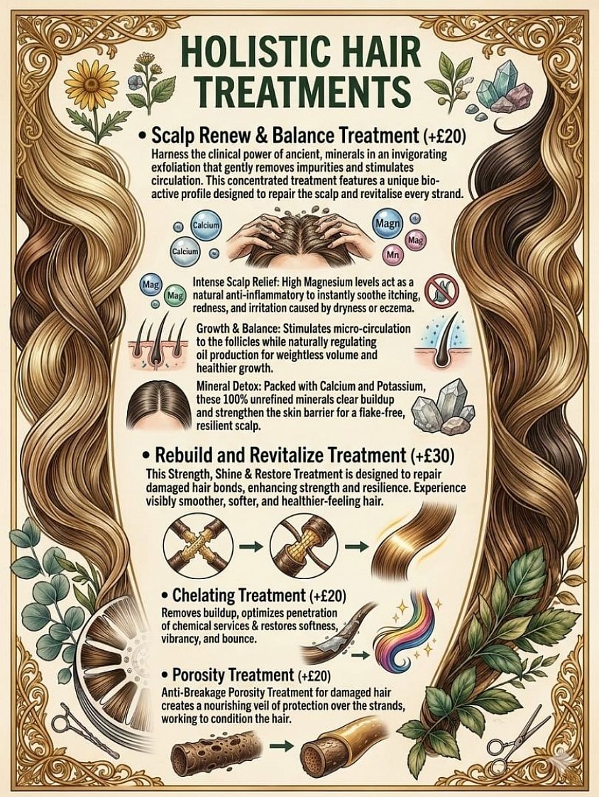 Holistic Hair & Scalp Health Treatments Bangor Co.Down