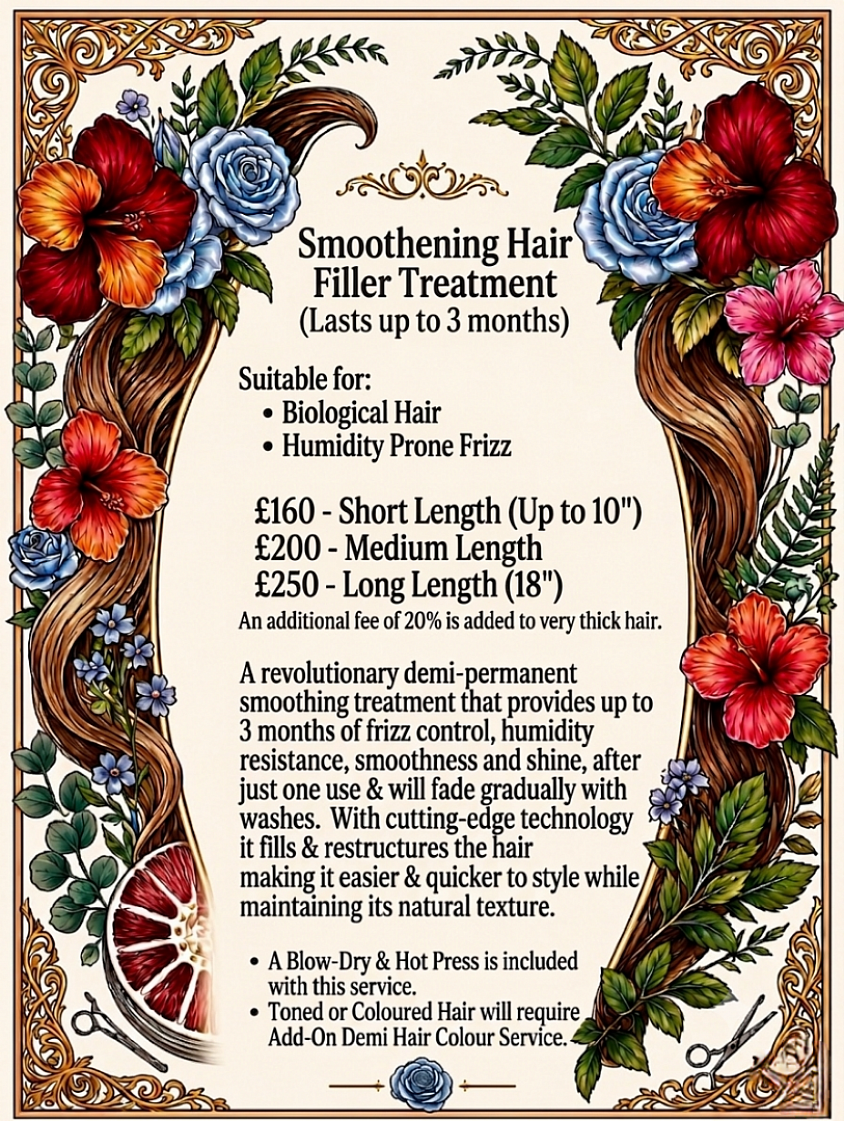 Glass Hair Smoothening Treatments Bangor Co Down